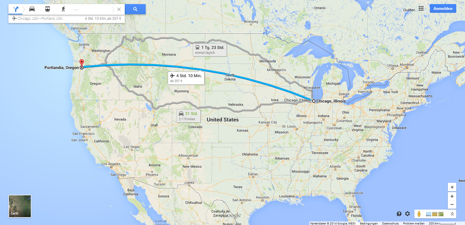 Chicago-Portland