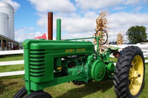 Ein guter alter Traktor